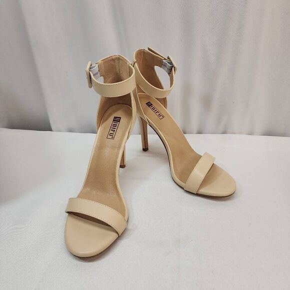 IDIFU Women's Size 9 High Heels Dressy Stiletto Heels Open Toe Heels Ankle Strap - Picture 2 of 10